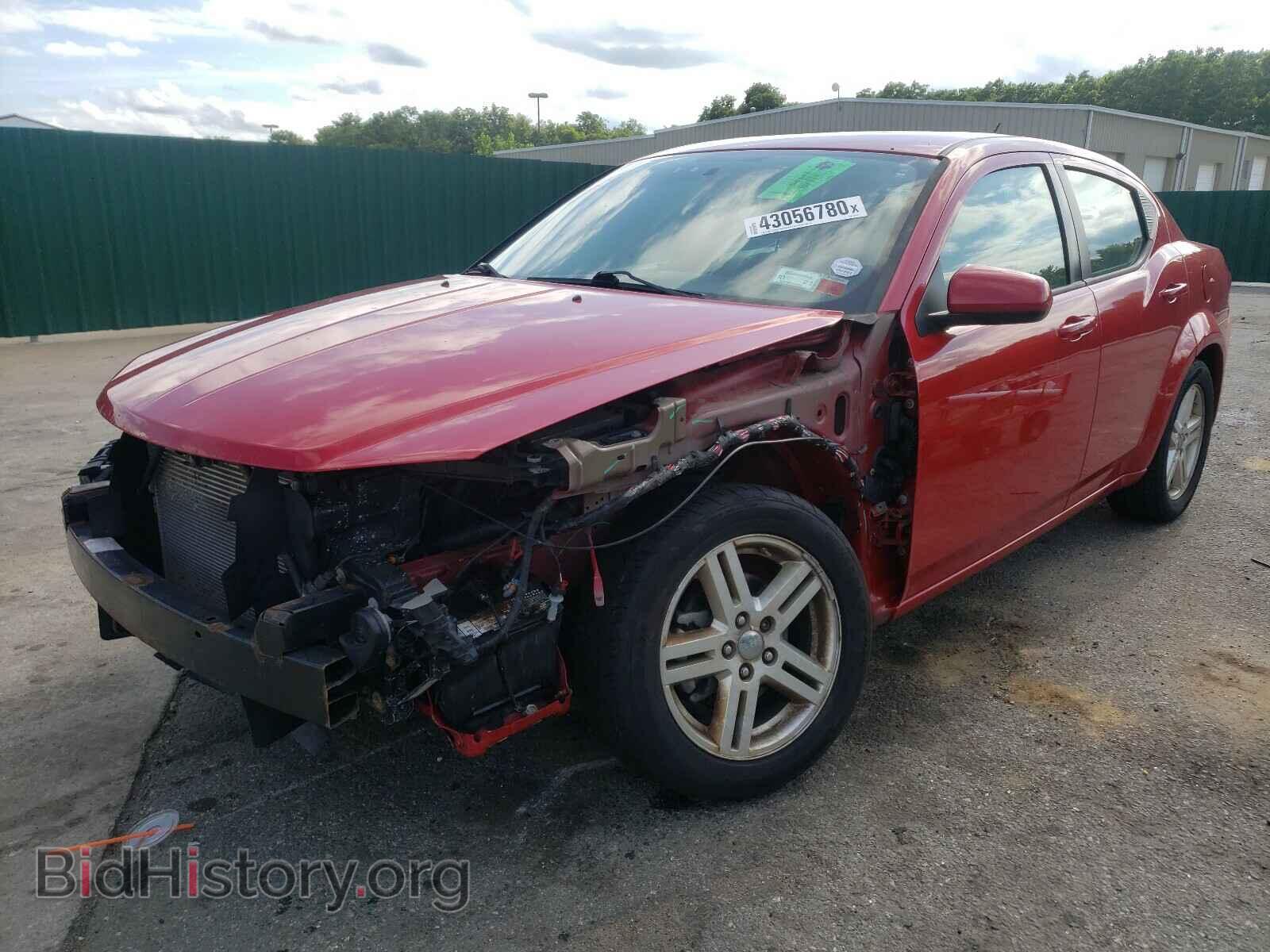 2011 DODGE AVENGER - VIN: 1B3BD1FB4BN573390 - Фото 2