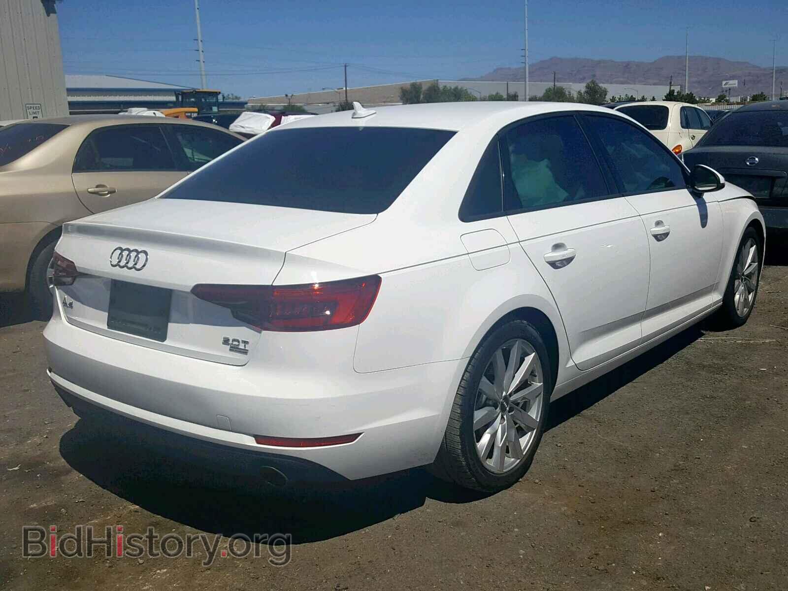 2017 AUDI A4 - VIN: WAUGMAF49HN045386 - Фото 4