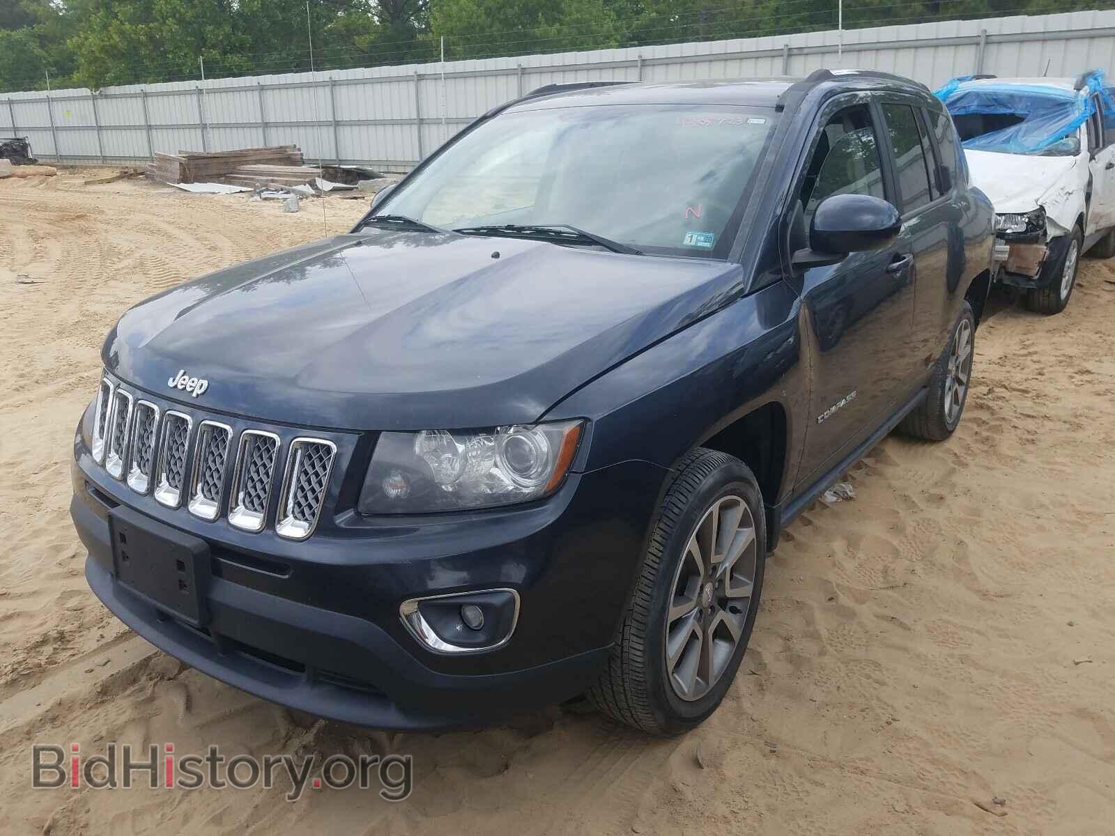 2014 JEEP COMPASS - VIN: 1C4NJCCBXED650777 - Фото 2