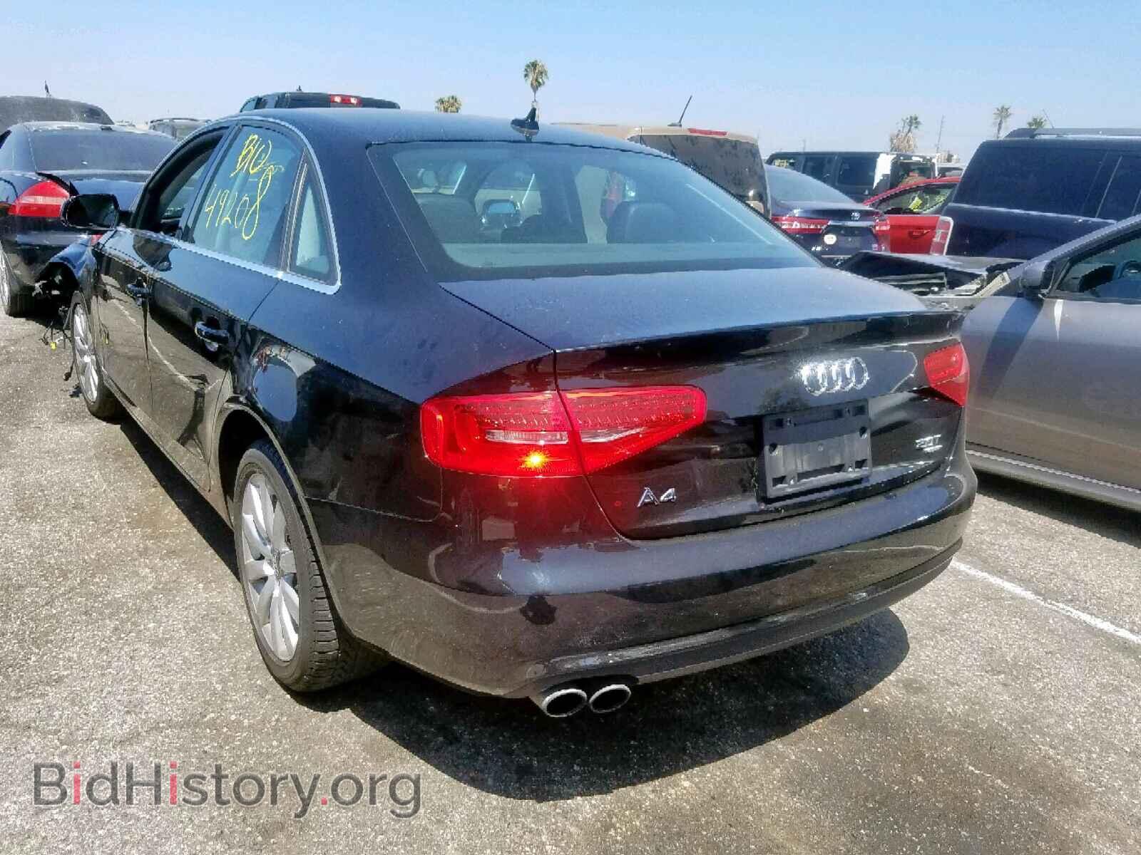 2013 AUDI A4 - VIN: WAUBFAFLXDN004884 - Photo 3