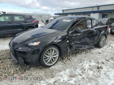 2014 Lexus IS 250, черный — VIN JTHCF1D22E5011524, Copart