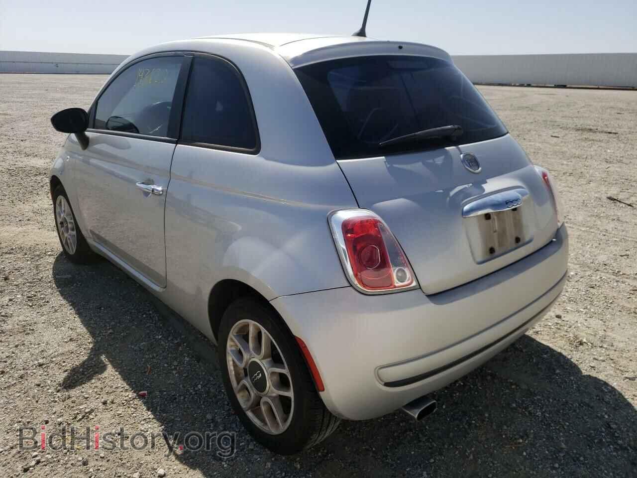 2012 FIAT 500 - VIN: 3C3CFFAR1CT277571 - Фото 3