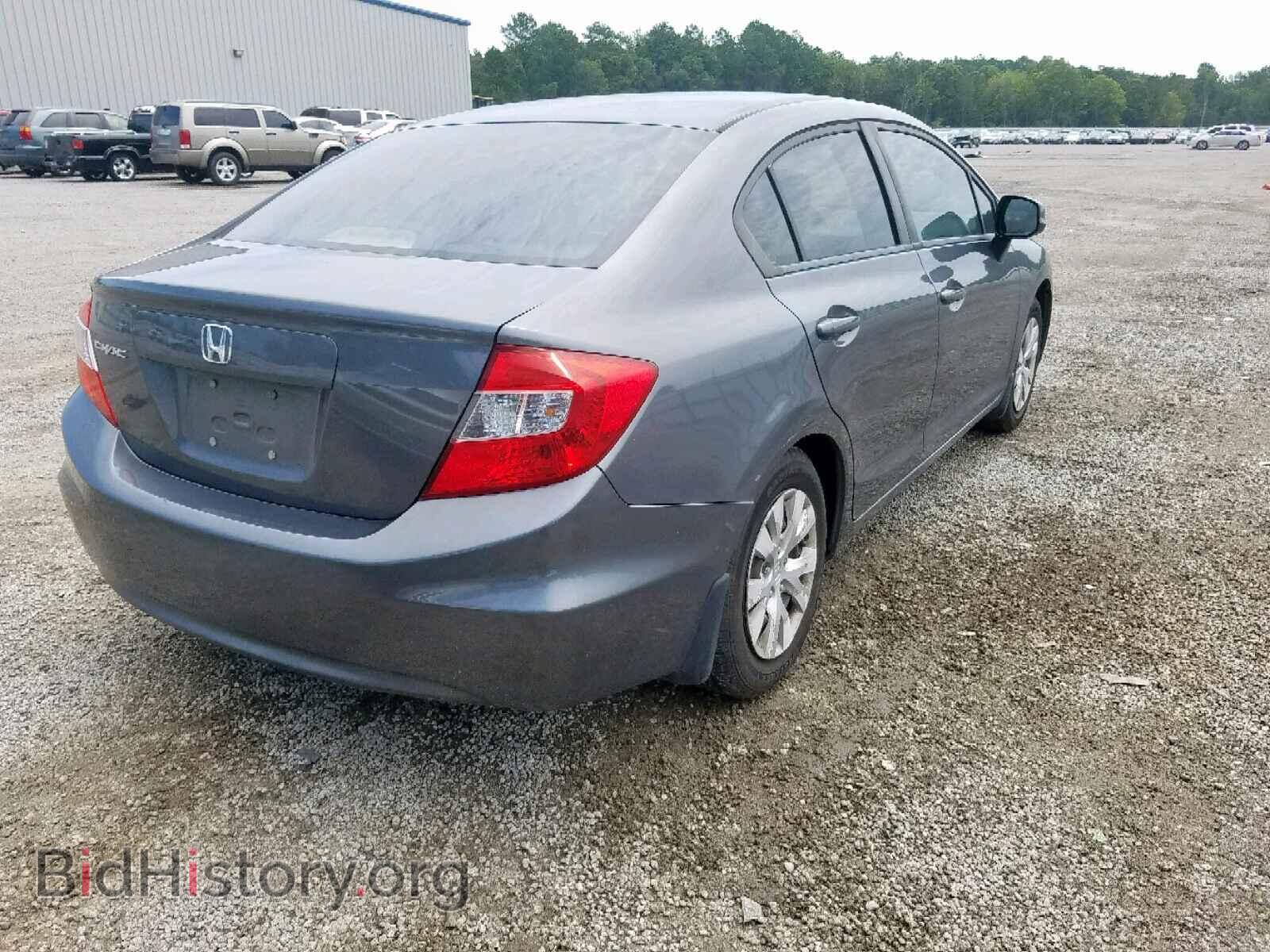 2012 HONDA CIVIC LX - VIN: 19XFB2F55CE107575 - Фото 4