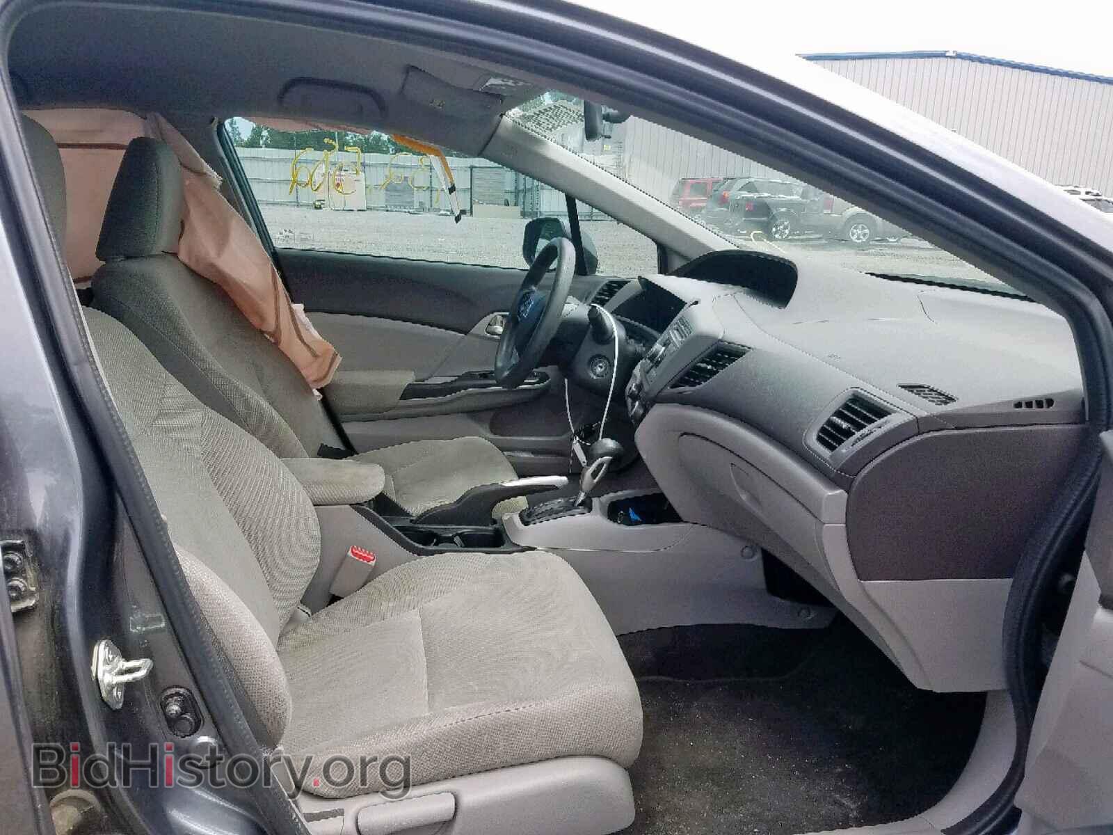2012 HONDA CIVIC LX - VIN: 19XFB2F55CE107575 - Фото 5
