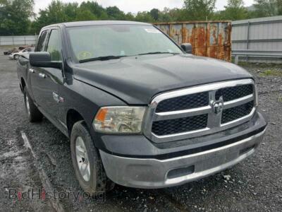 2017 RAM 1500 SLT, black — VIN 1C6RR7GT6HS515758, Copart