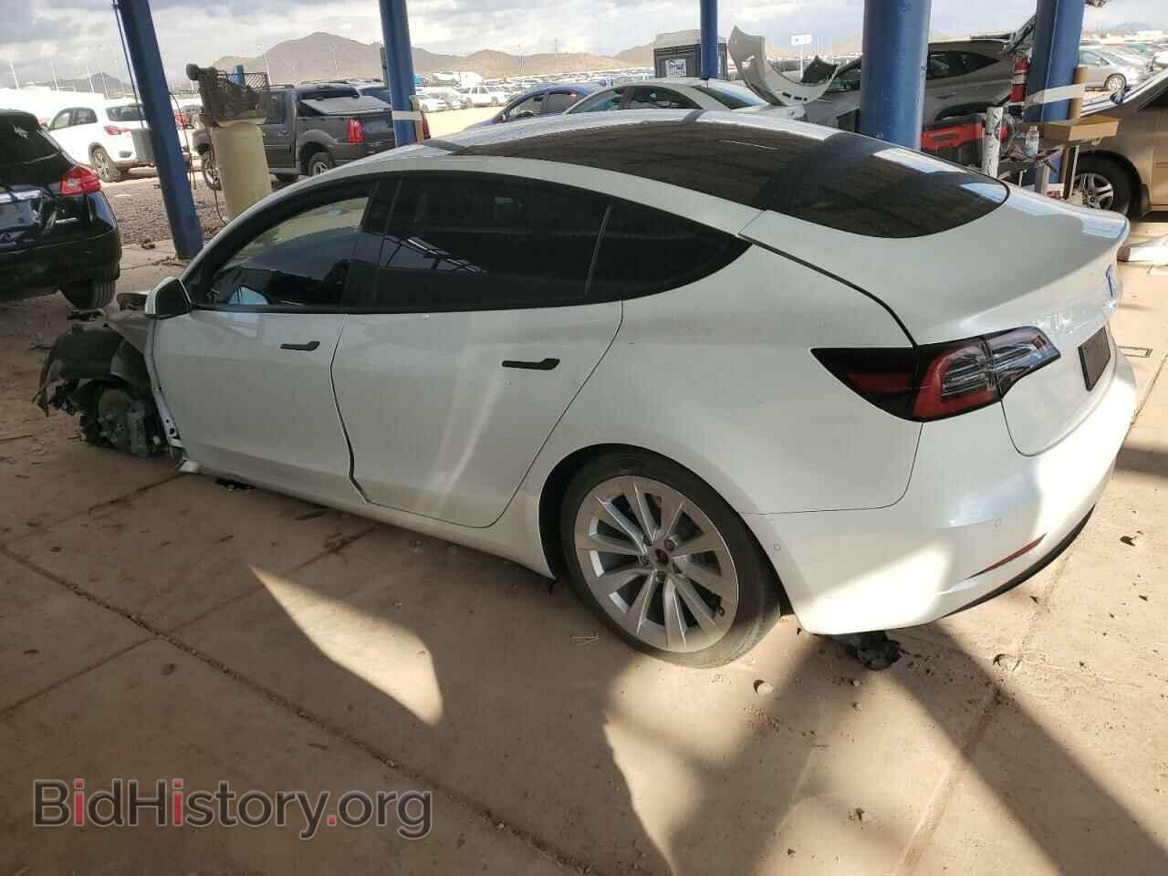 2022 TESLA MODEL 3 - VIN: 5YJ3E1EB7NF296285 - Фото 2