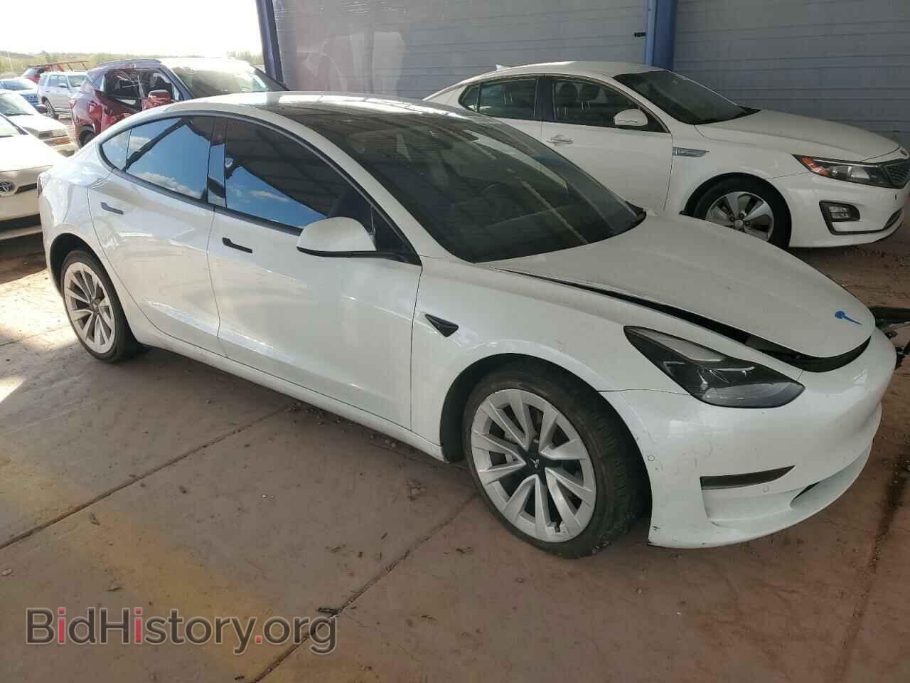 2022 TESLA MODEL 3 - VIN: 5YJ3E1EB7NF296285 - Фото 4