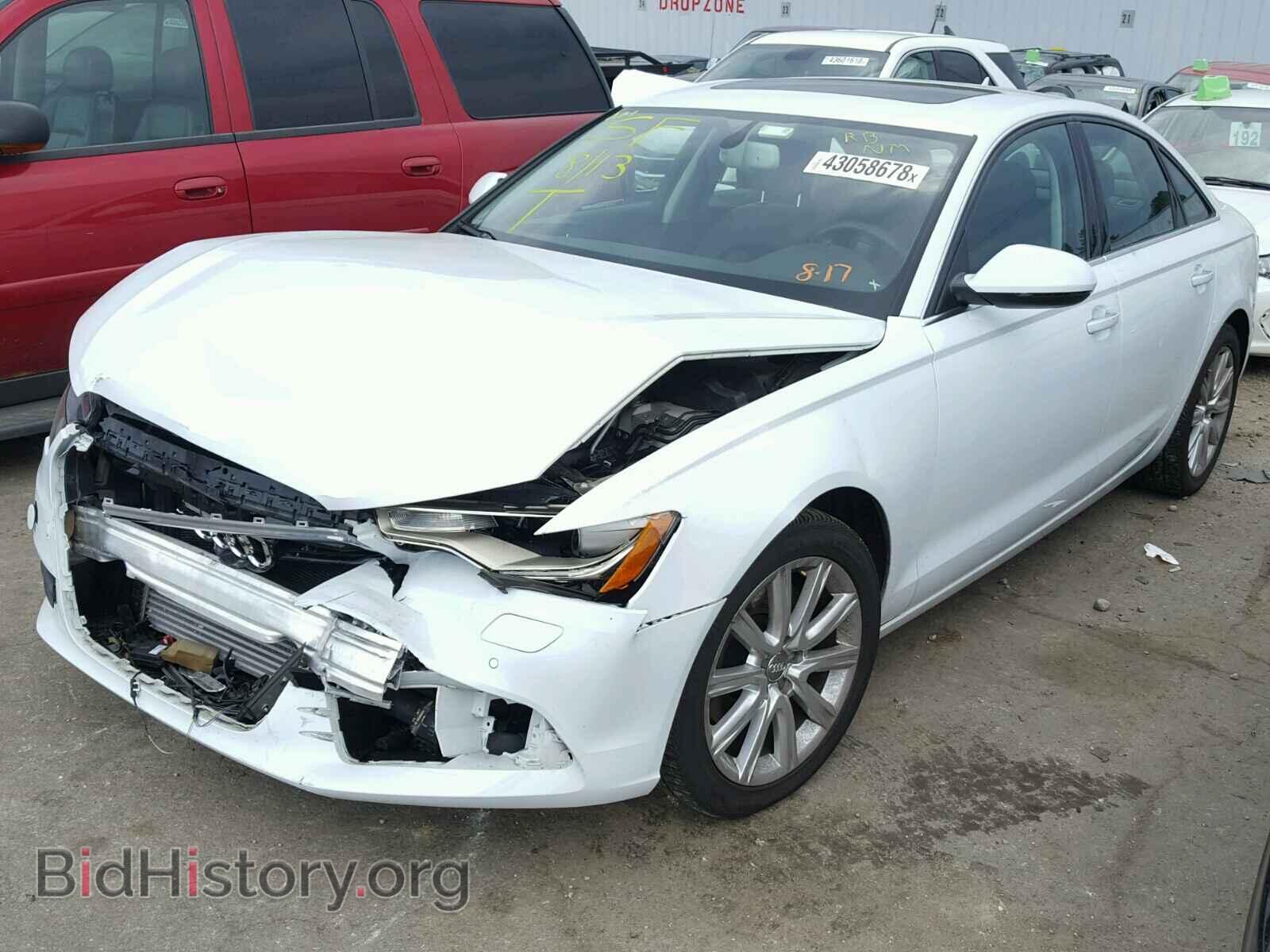 2013 AUDI A6 - VIN: WAUGFAFC3DN010287 - Photo 2