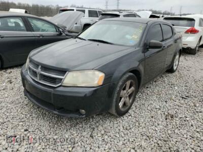 2010 Dodge AVENGER Avenger R/, black — VIN 1B3CC5FB2AN102531, Copart