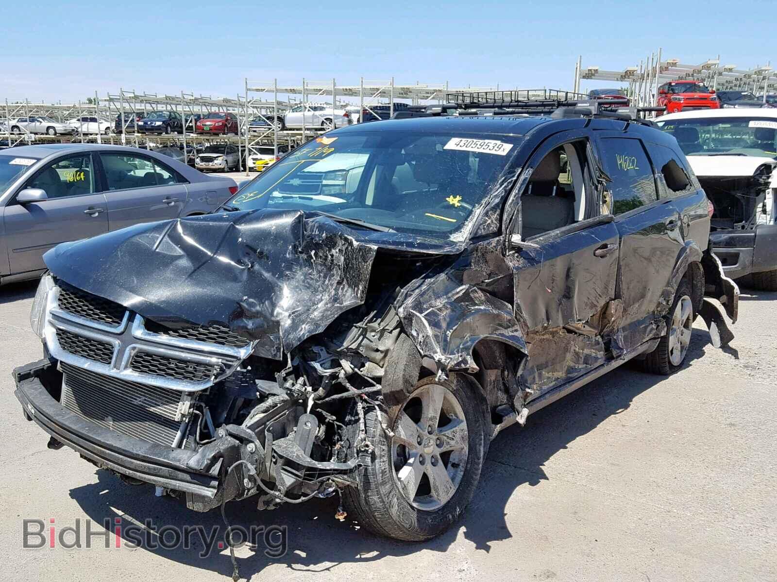 2012 DODGE JOURNEY SX - VIN: 3C4PDDBG6CT258437 - Фото 2