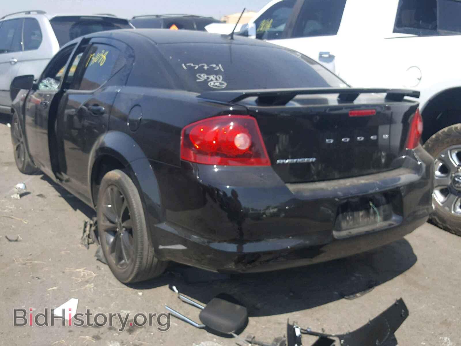 2014 DODGE AVENGER - VIN: 1C3CDZAB8EN174516 - Фото 3