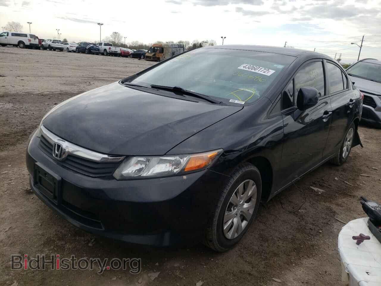 2012 HONDA CIVIC - VIN: 19XFB2F55CE060886 - Фото 2