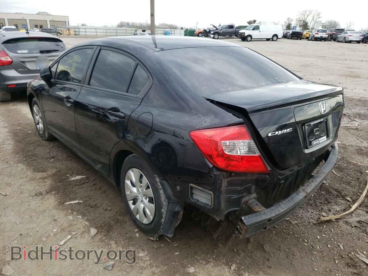 2012 HONDA CIVIC - VIN: 19XFB2F55CE060886 - Фото 3