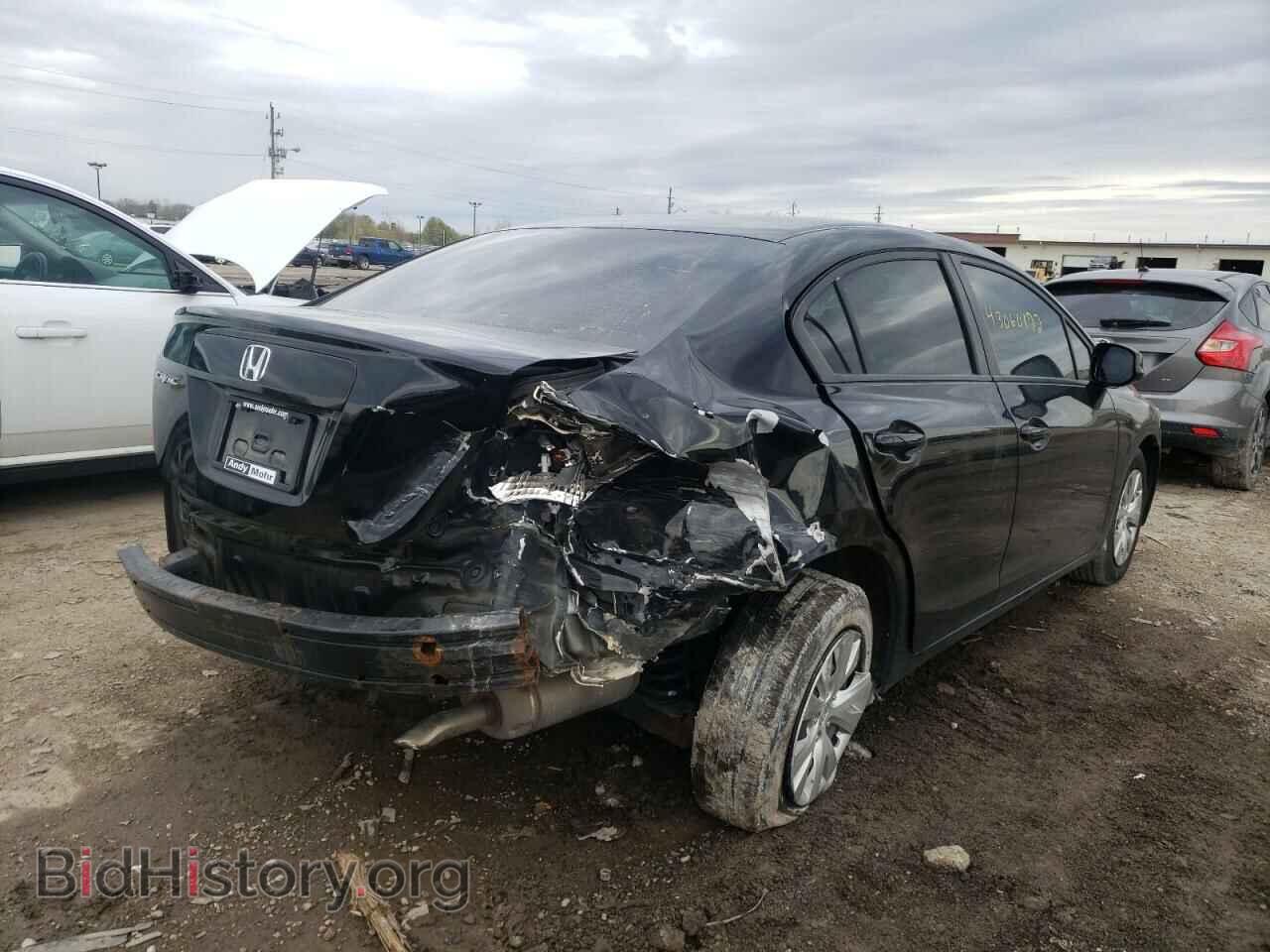 2012 HONDA CIVIC - VIN: 19XFB2F55CE060886 - Фото 4