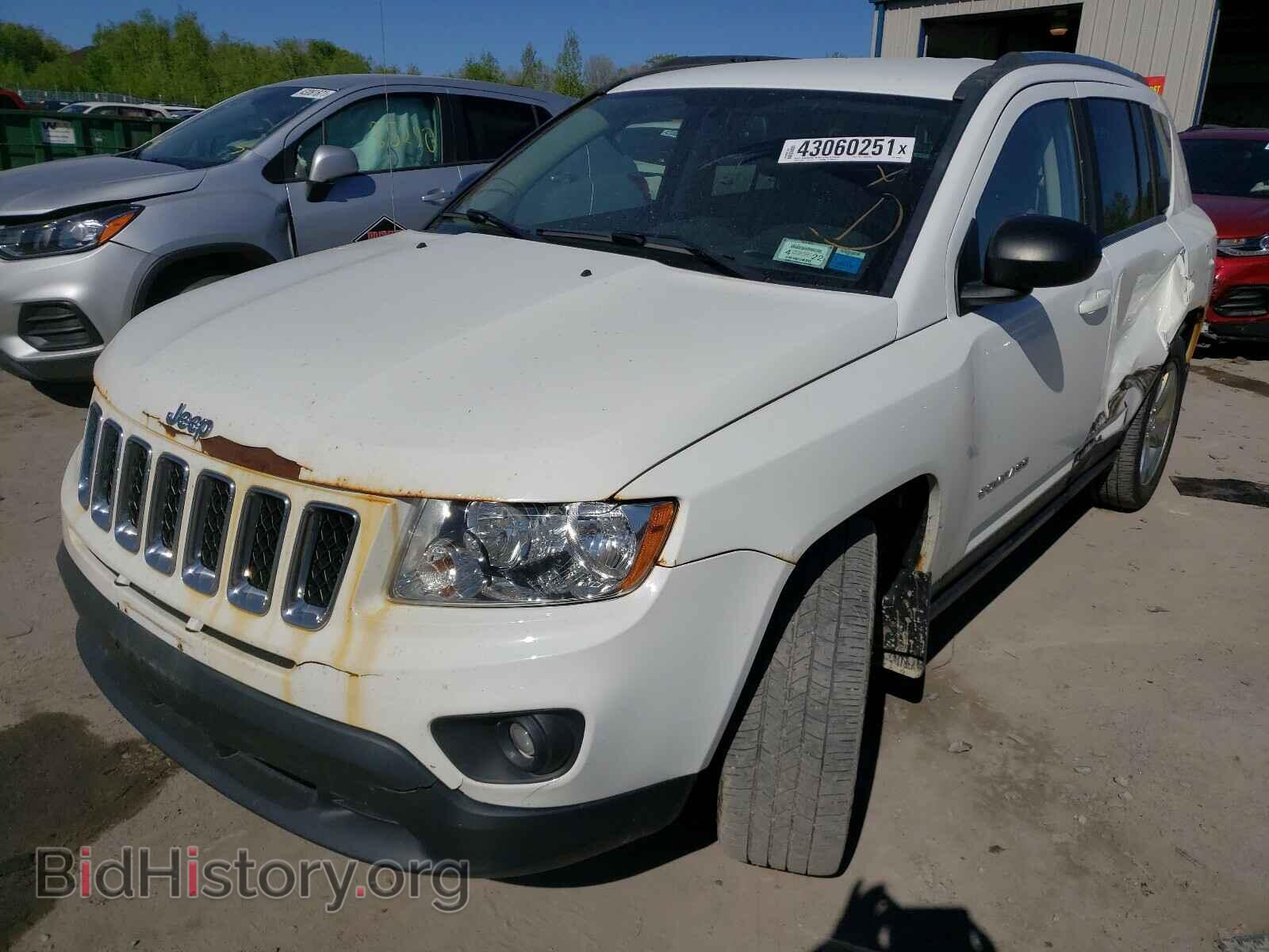 2012 JEEP COMPASS - VIN: 1C4NJDCB6CD658314 - Фото 2