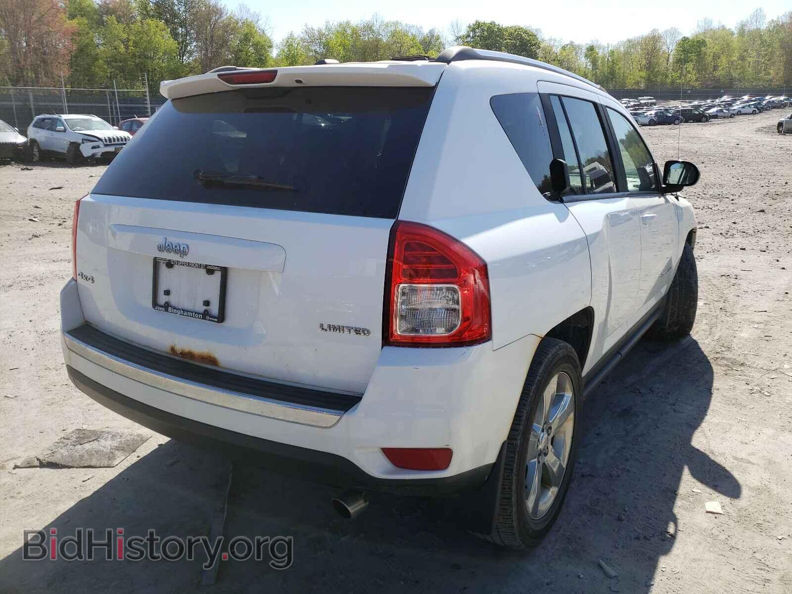 2012 JEEP COMPASS - VIN: 1C4NJDCB6CD658314 - Фото 4