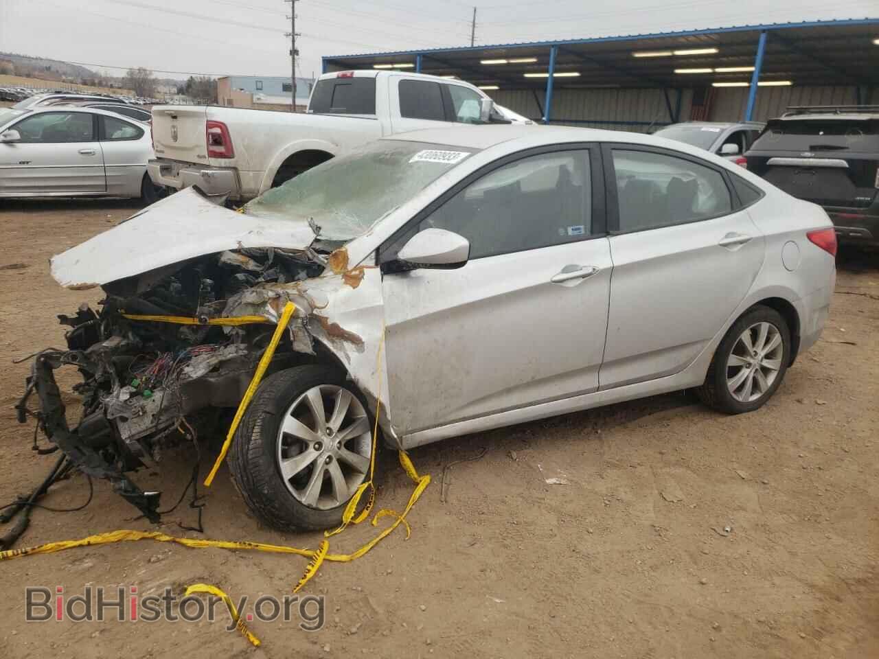 Фотография KMHCU4AE0DU444248 - HYUNDAI ACCENT 2013