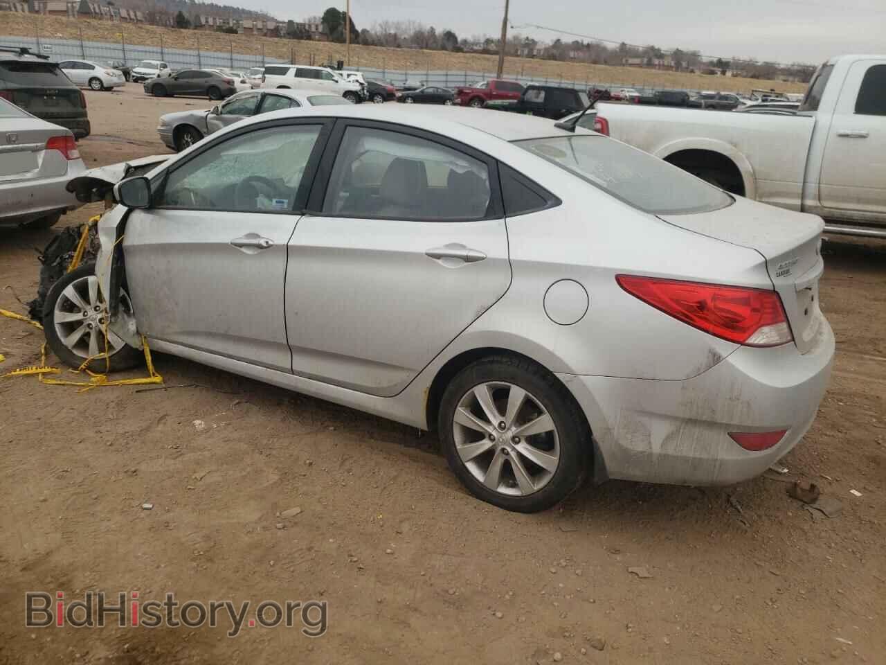 2013 HYUNDAI ACCENT - VIN: KMHCU4AE0DU444248 - Фото 2