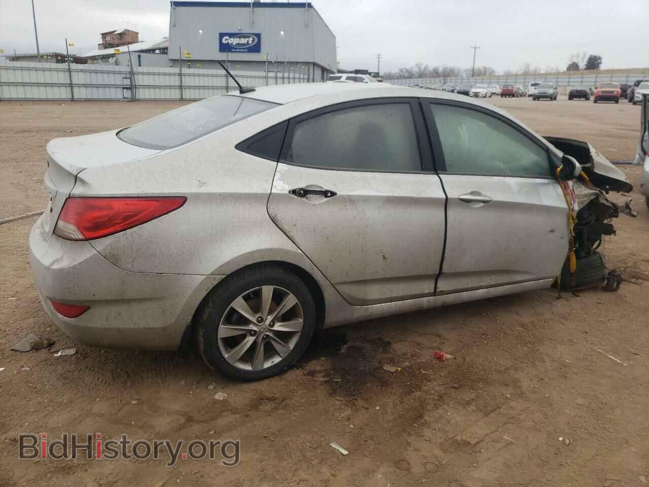 2013 HYUNDAI ACCENT - VIN: KMHCU4AE0DU444248 - Фото 3