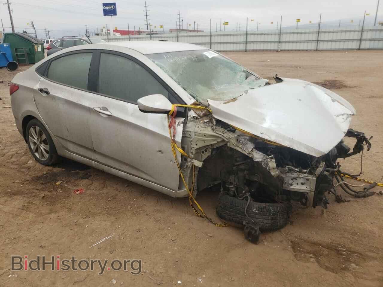 2013 HYUNDAI ACCENT - VIN: KMHCU4AE0DU444248 - Фото 4