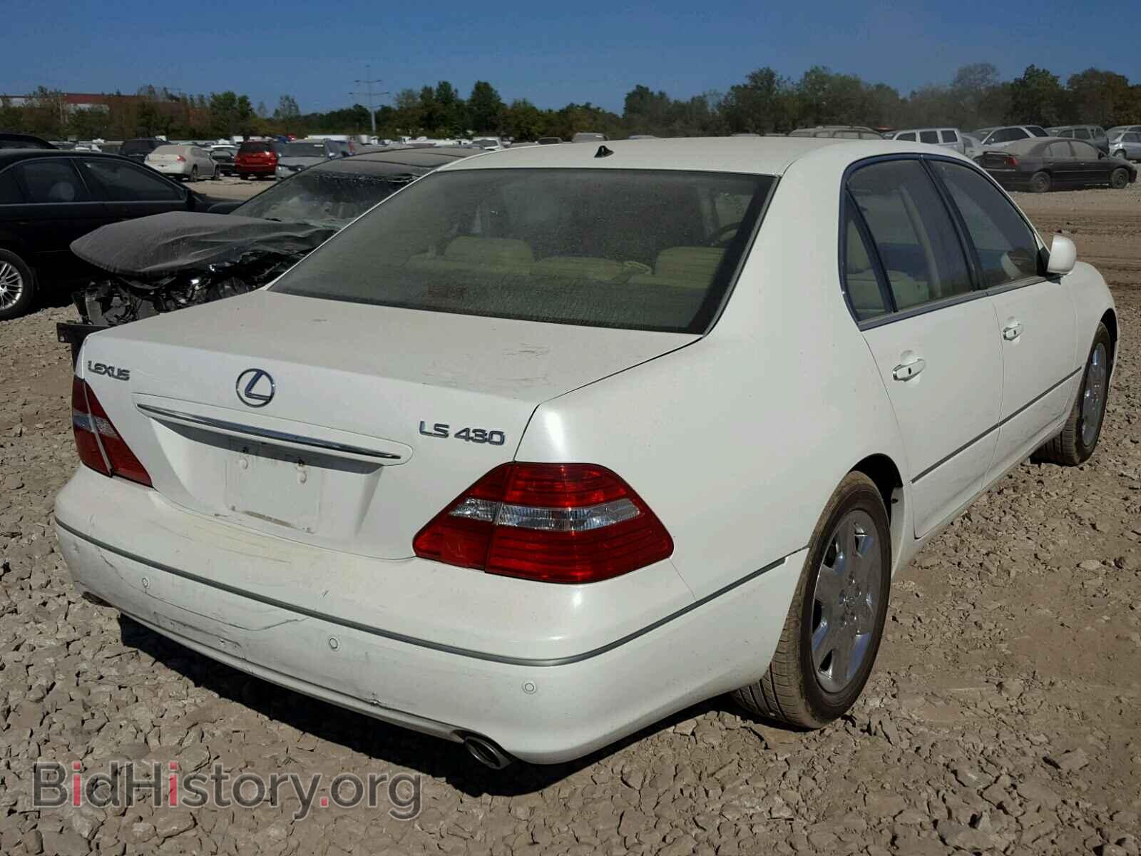 2004 LEXUS LS - VIN: JTHBN36F240168332 - Photo 4