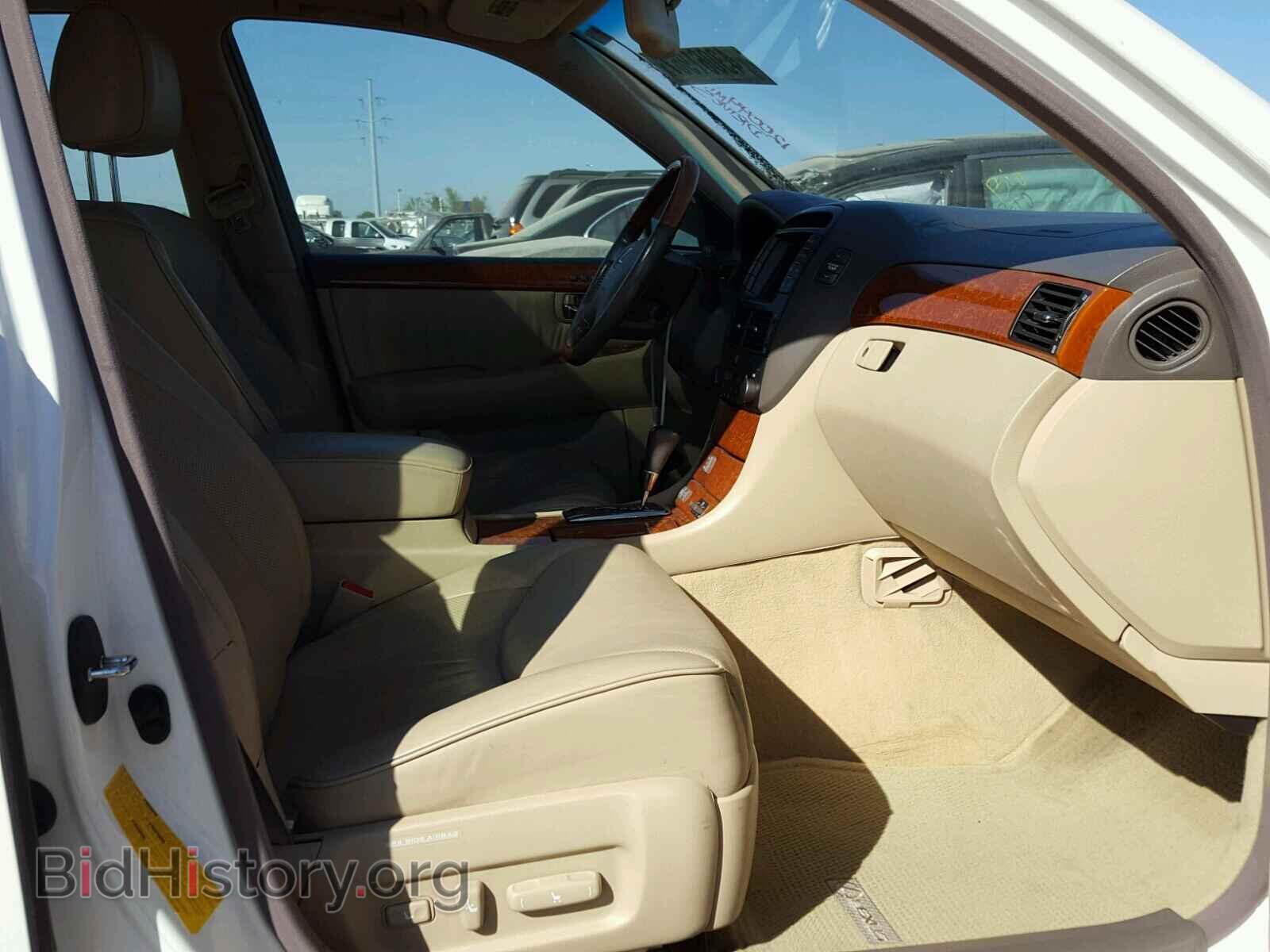2004 LEXUS LS - VIN: JTHBN36F240168332 - Photo 5