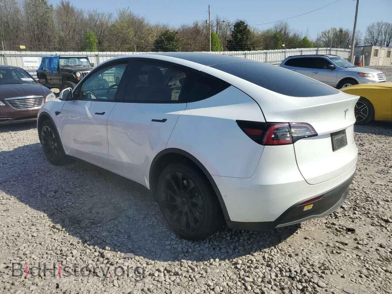 2020 TESLA MODEL Y - VIN: 5YJYGDEEXLF021437 - Фото 2