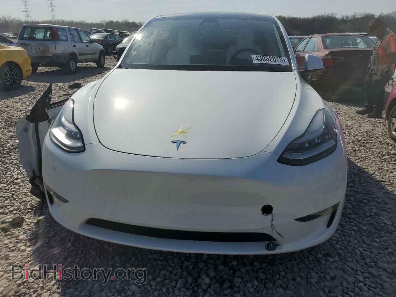 2020 TESLA MODEL Y - VIN: 5YJYGDEEXLF021437 - Фото 5