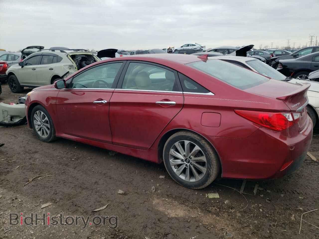 2014 HYUNDAI SONATA - VIN: 5NPEC4AC7EH818302 - Photo 2
