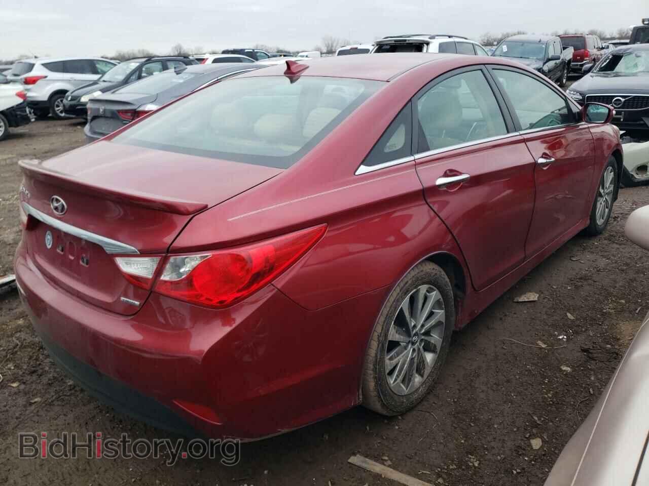 2014 HYUNDAI SONATA - VIN: 5NPEC4AC7EH818302 - Photo 3