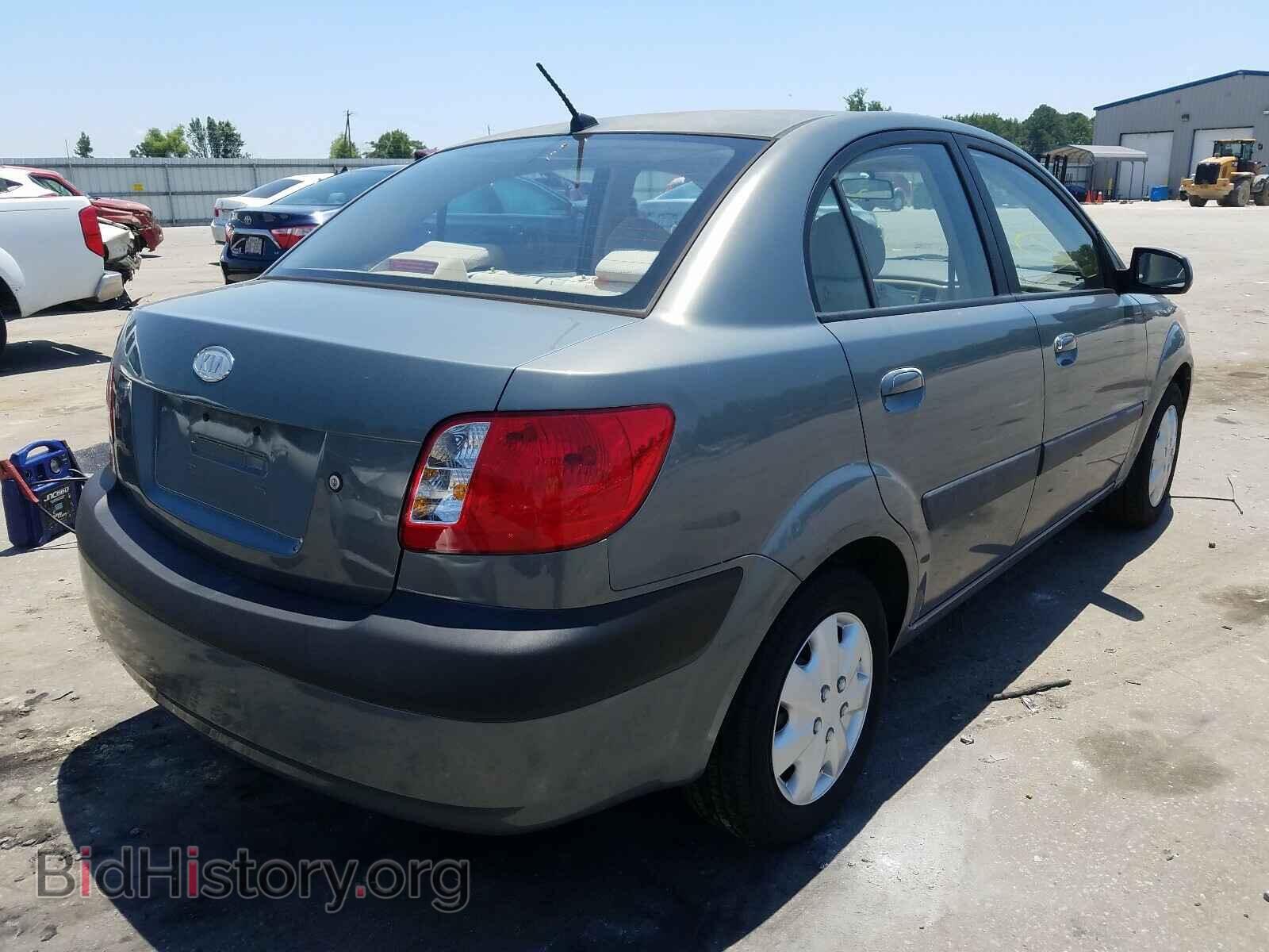 2007 KIA RIO BASE - VIN: KNADE123176189844 - Photo 4