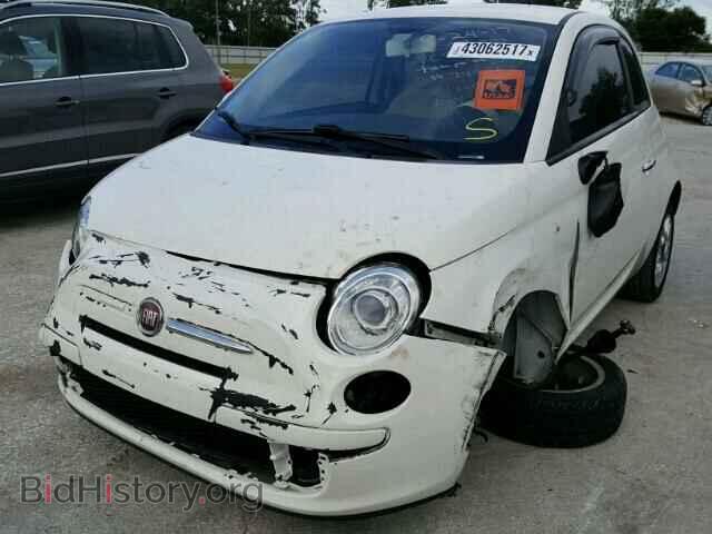 2012 FIAT 500 - VIN: 3C3CFFAR9CT349083 - Фото 2