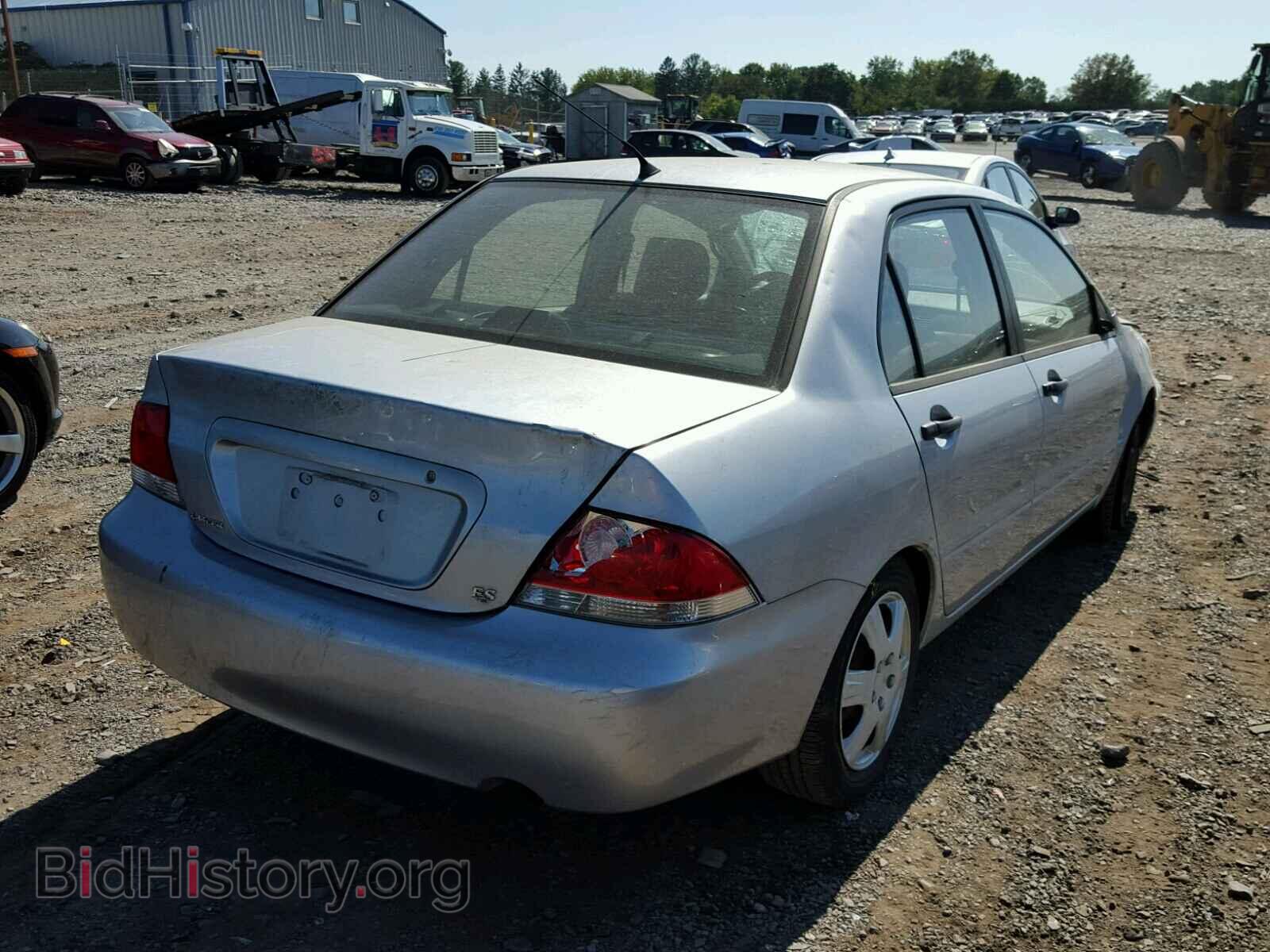 2006 MITSUBISHI LANCER - VIN: JA3AJ26E96U046586 - Фото 4