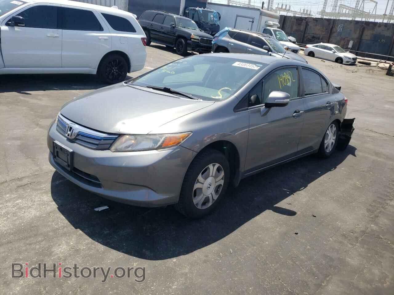 2012 HONDA CIVIC - VIN: JHMFB4F24CS003334 - Photo 2