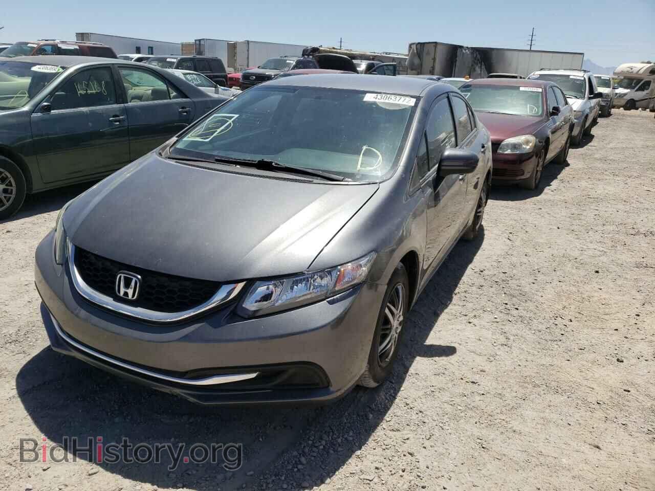 2014 HONDA CIVIC - VIN: 19XFB2F5XEE011363 - Фото 2