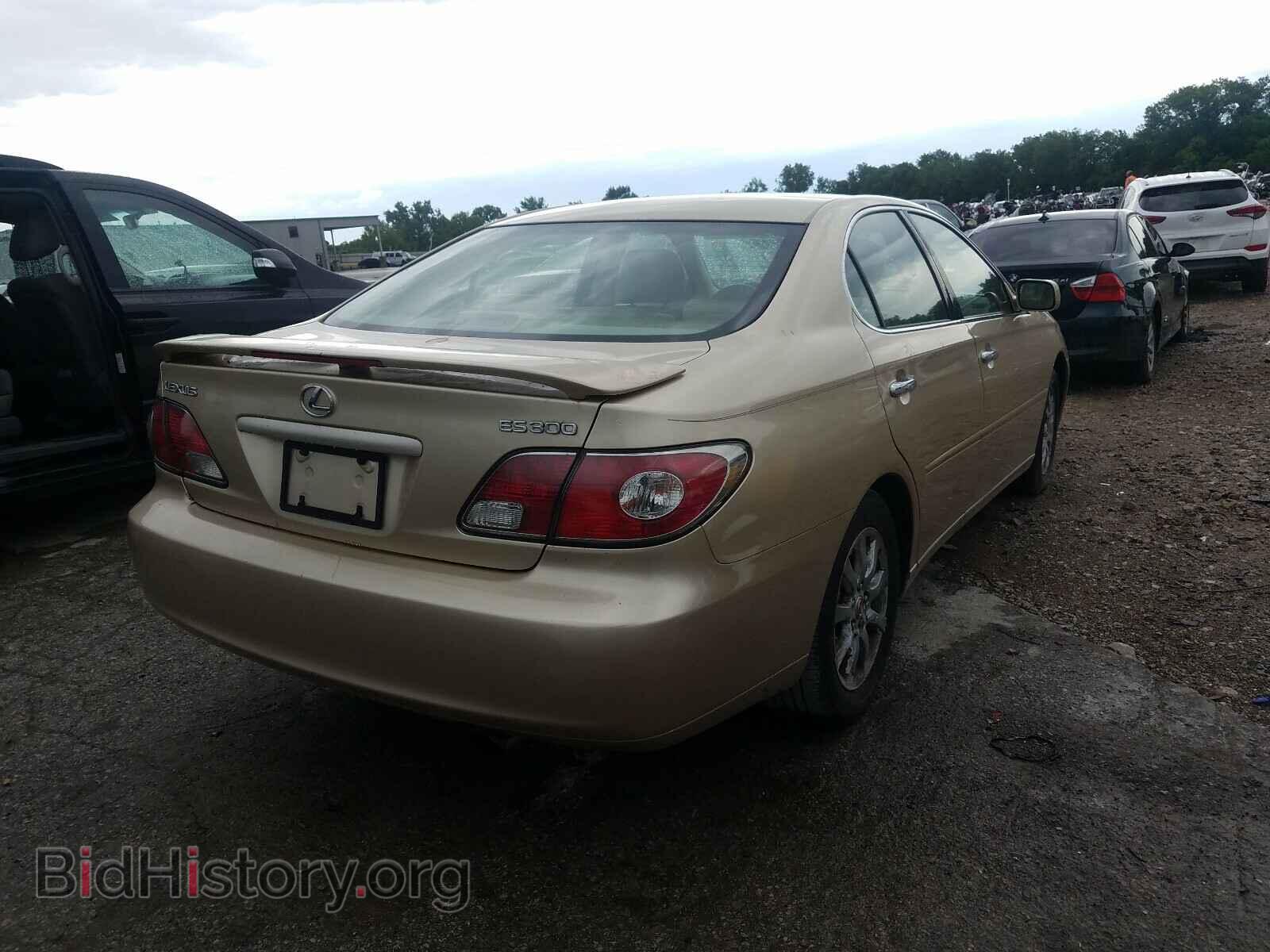 2002 LEXUS ES300 - VIN: JTHBF30G320060104 - Фото 4