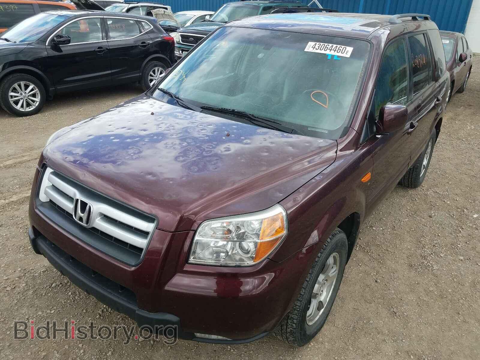2007 HONDA PILOT - VIN: 2HKYF18667H003501 - Фото 2