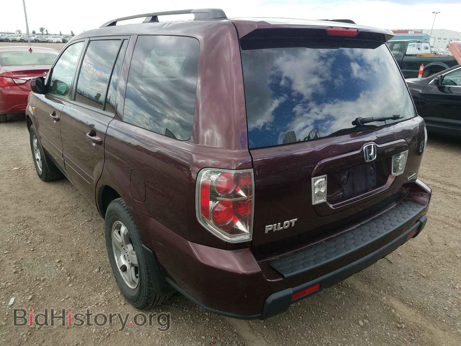 2007 HONDA PILOT - VIN: 2HKYF18667H003501 - Фото 3