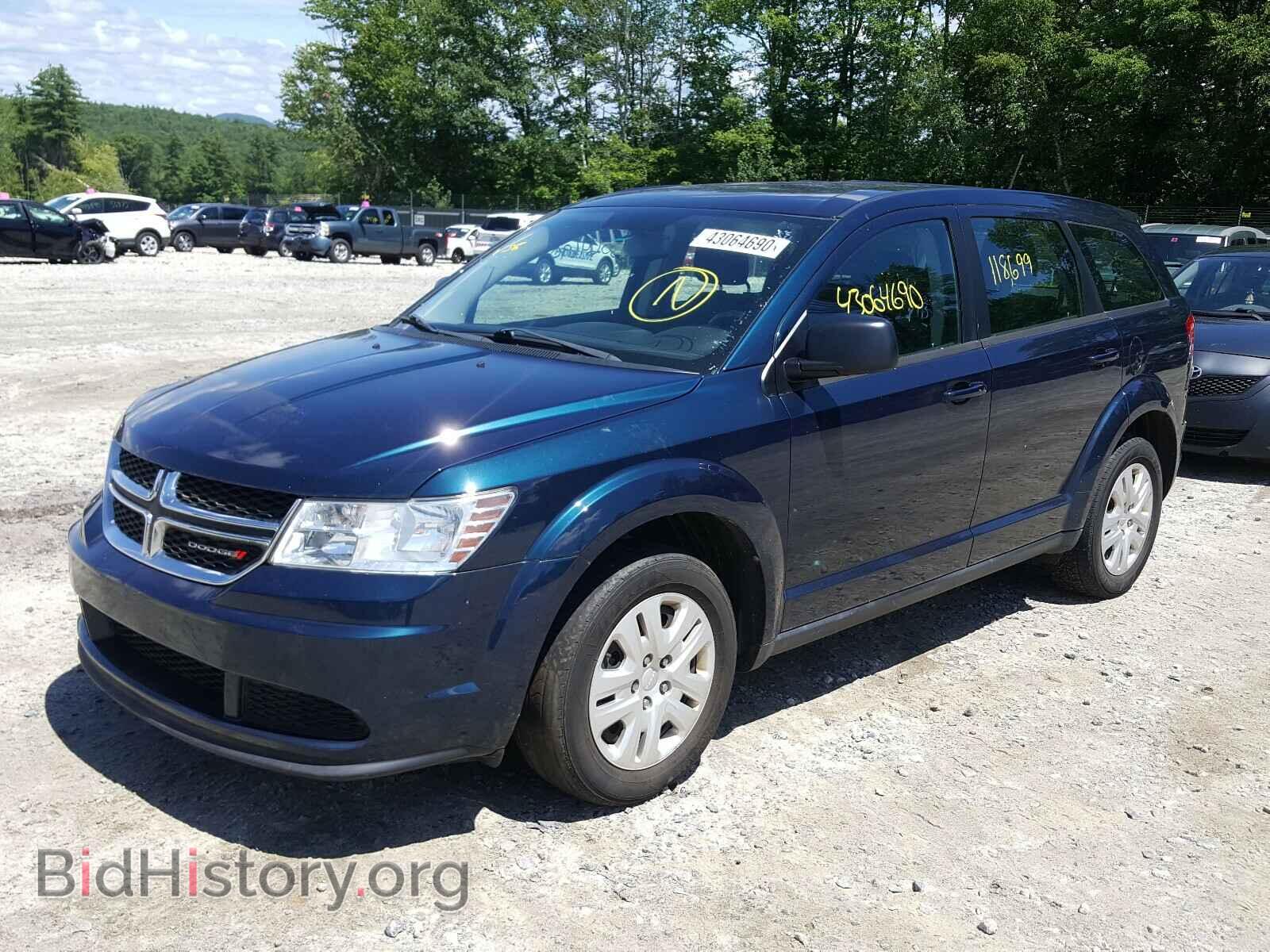 2015 DODGE JOURNEY - VIN: 3C4PDCAB2FT675252 - Фото 2