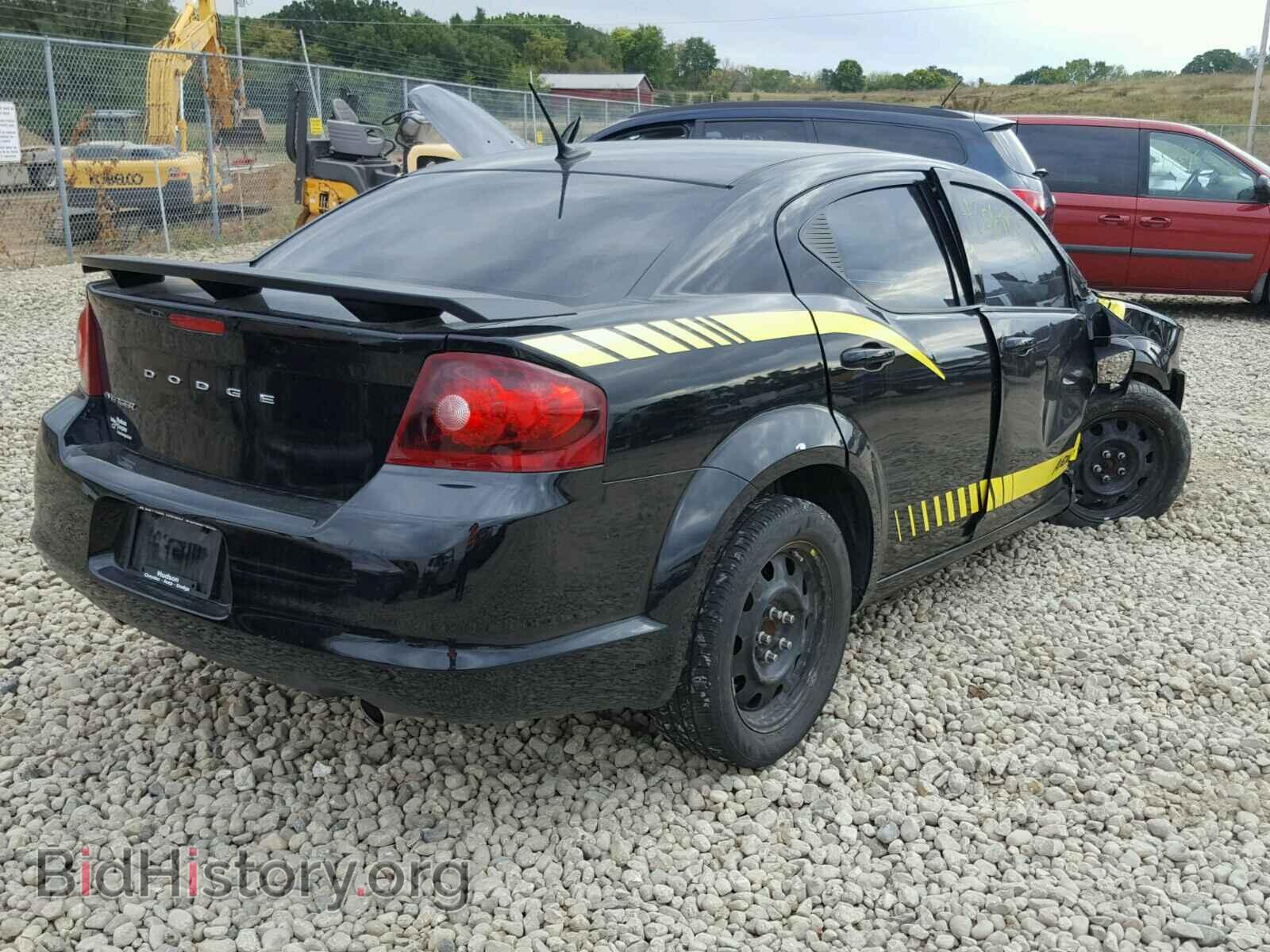 2013 DODGE AVENGER - VIN: 1C3CDZAG2DN749638 - Фото 4