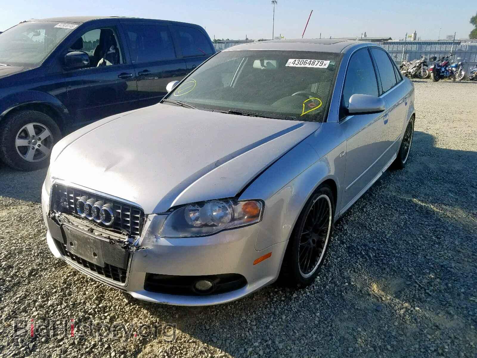 2008 AUDI A4 - VIN: WAUDF78E88A093765 - Фото 2