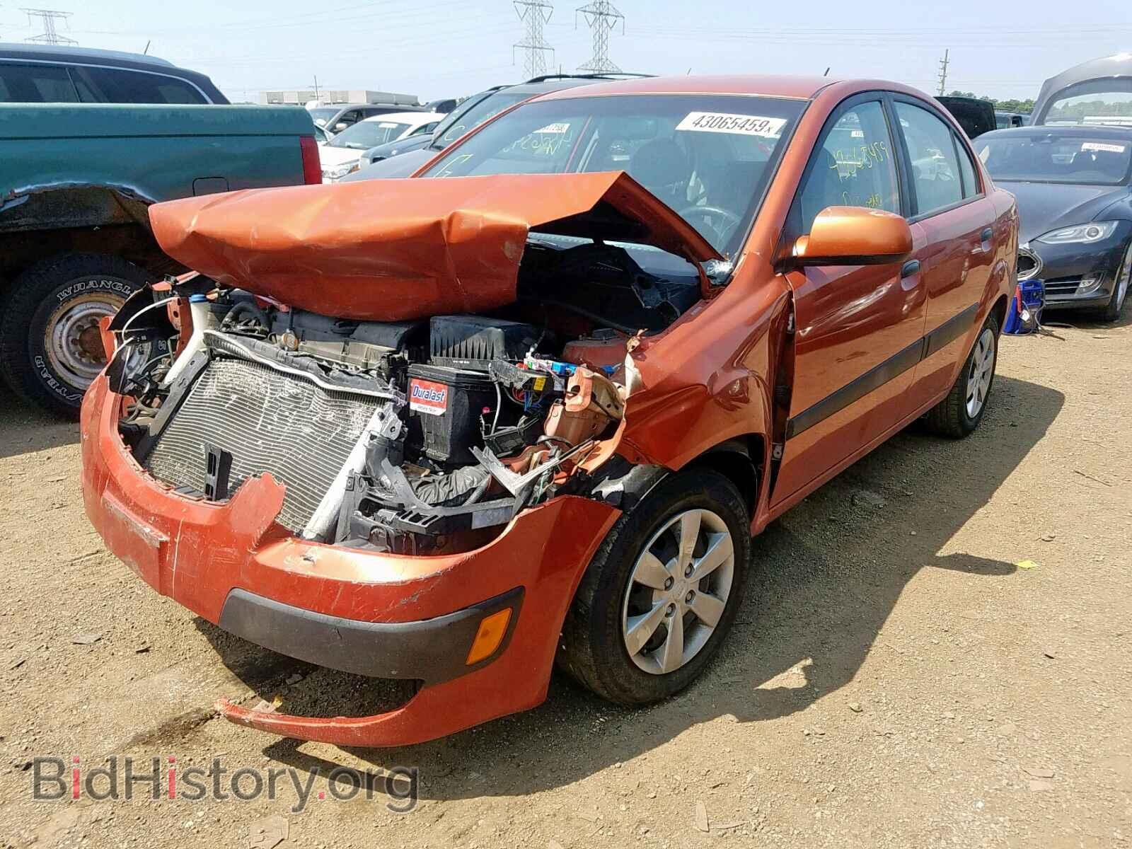 2008 KIA RIO BASE - VIN: KNADE123186427810 - Фото 2