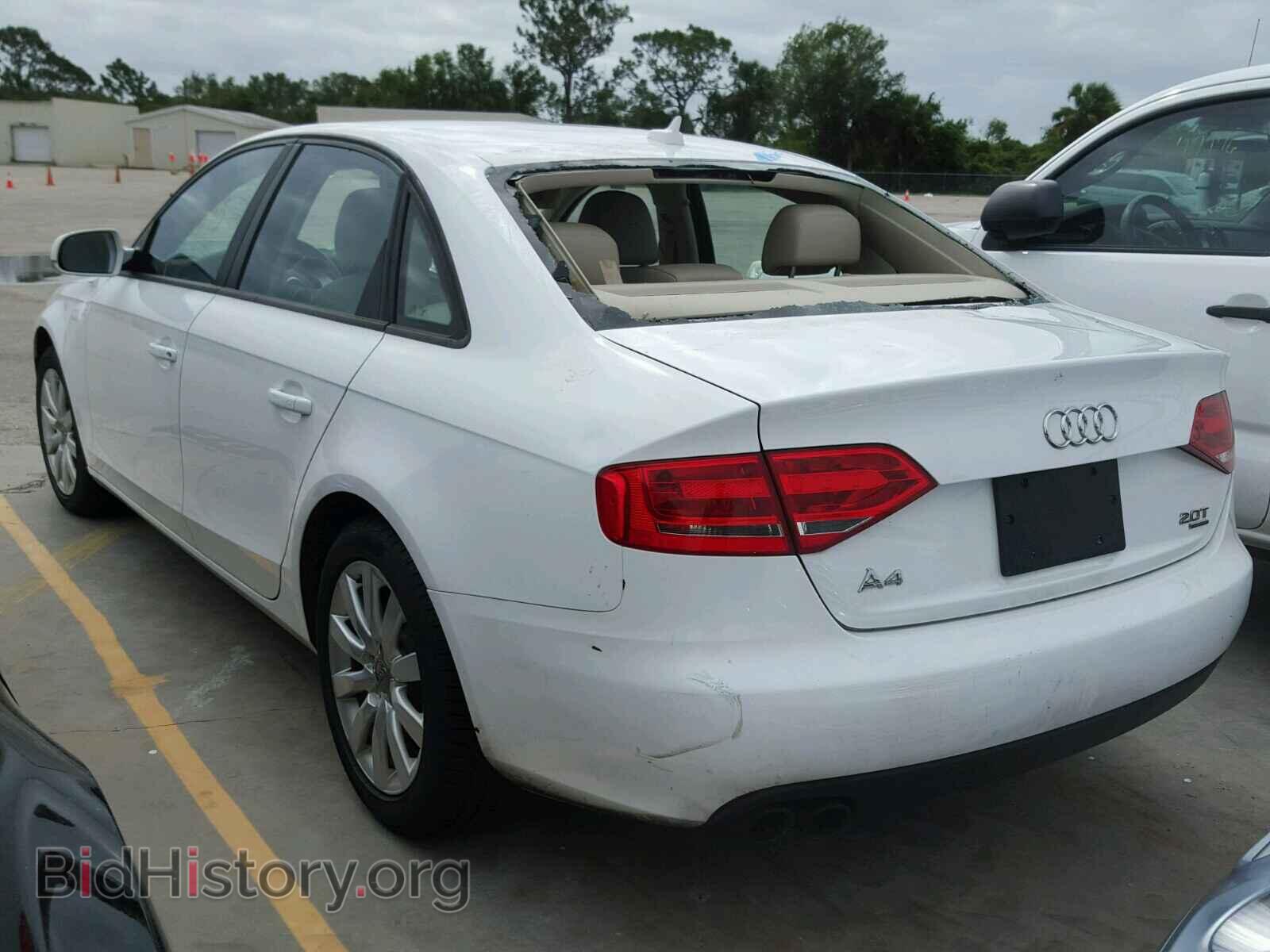 2012 AUDI A4 - VIN: WAUBFAFL4CA117929 - Фото 3