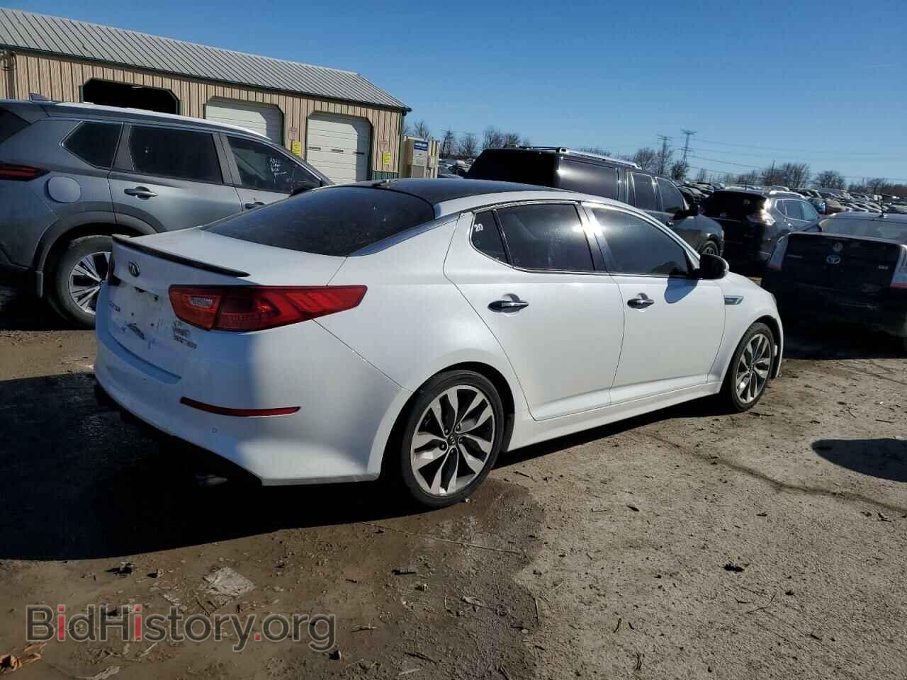 2015 KIA OPTIMA - VIN: 5XXGR4A67FG355401 - Фото 3
