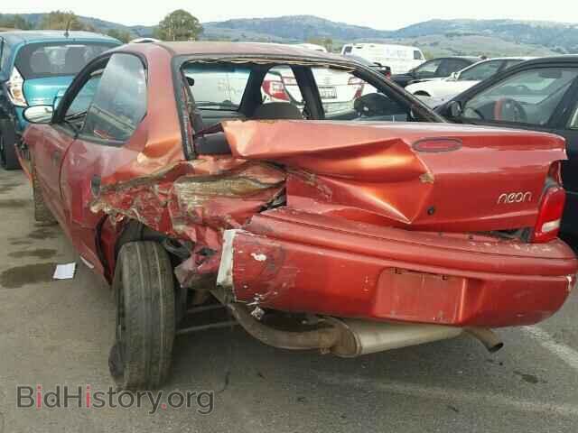 1998 DODGE NEON - VIN: 1B3ES47C9WD595036 - Фото 3