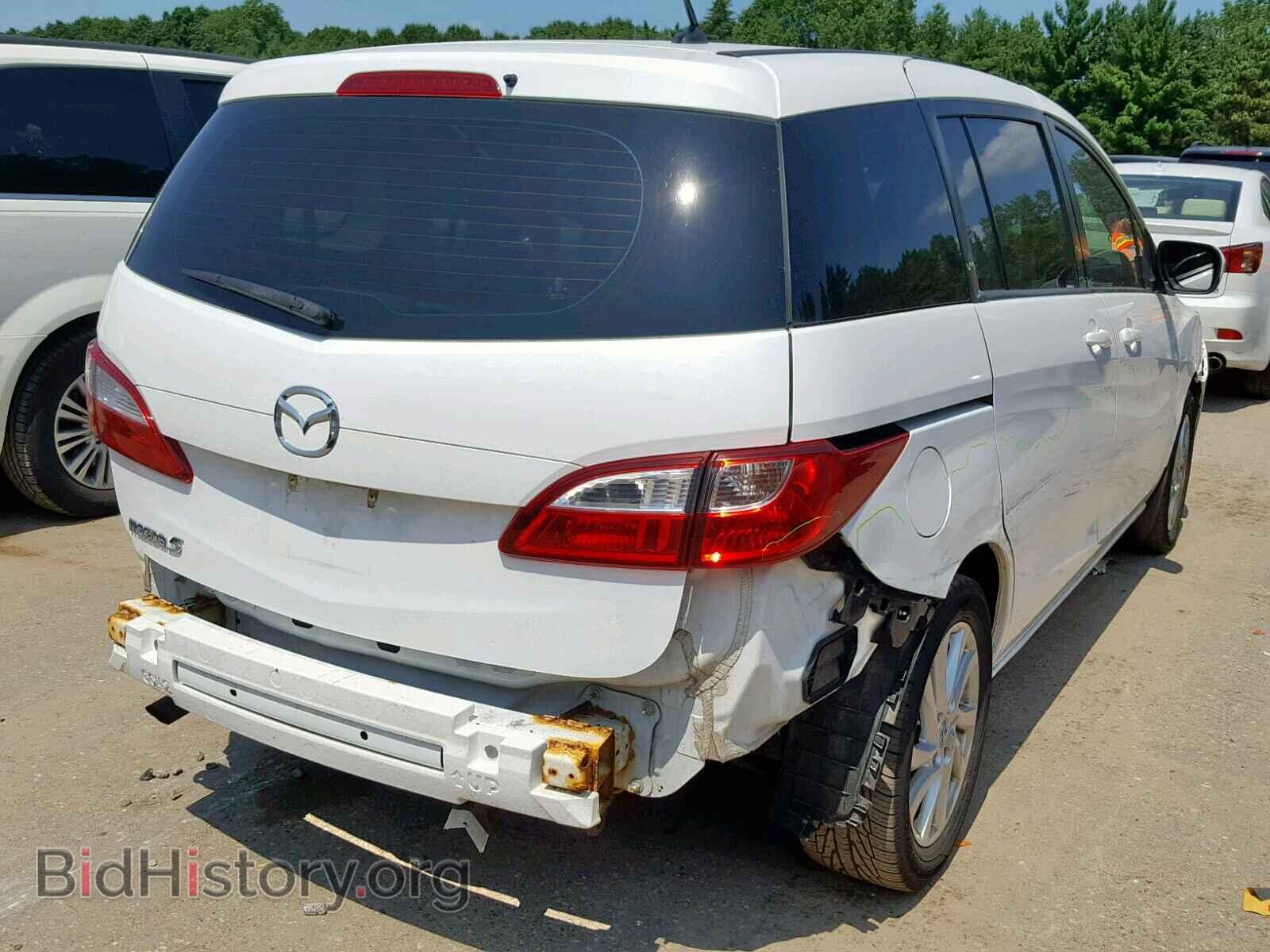 2012 MAZDA 5 - VIN: JM1CW2BL8C0102715 - Фото 4