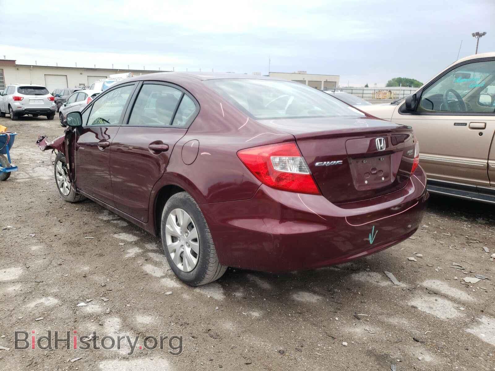 2012 HONDA CIVIC - VIN: 19XFB2F59CE043816 - Фото 3