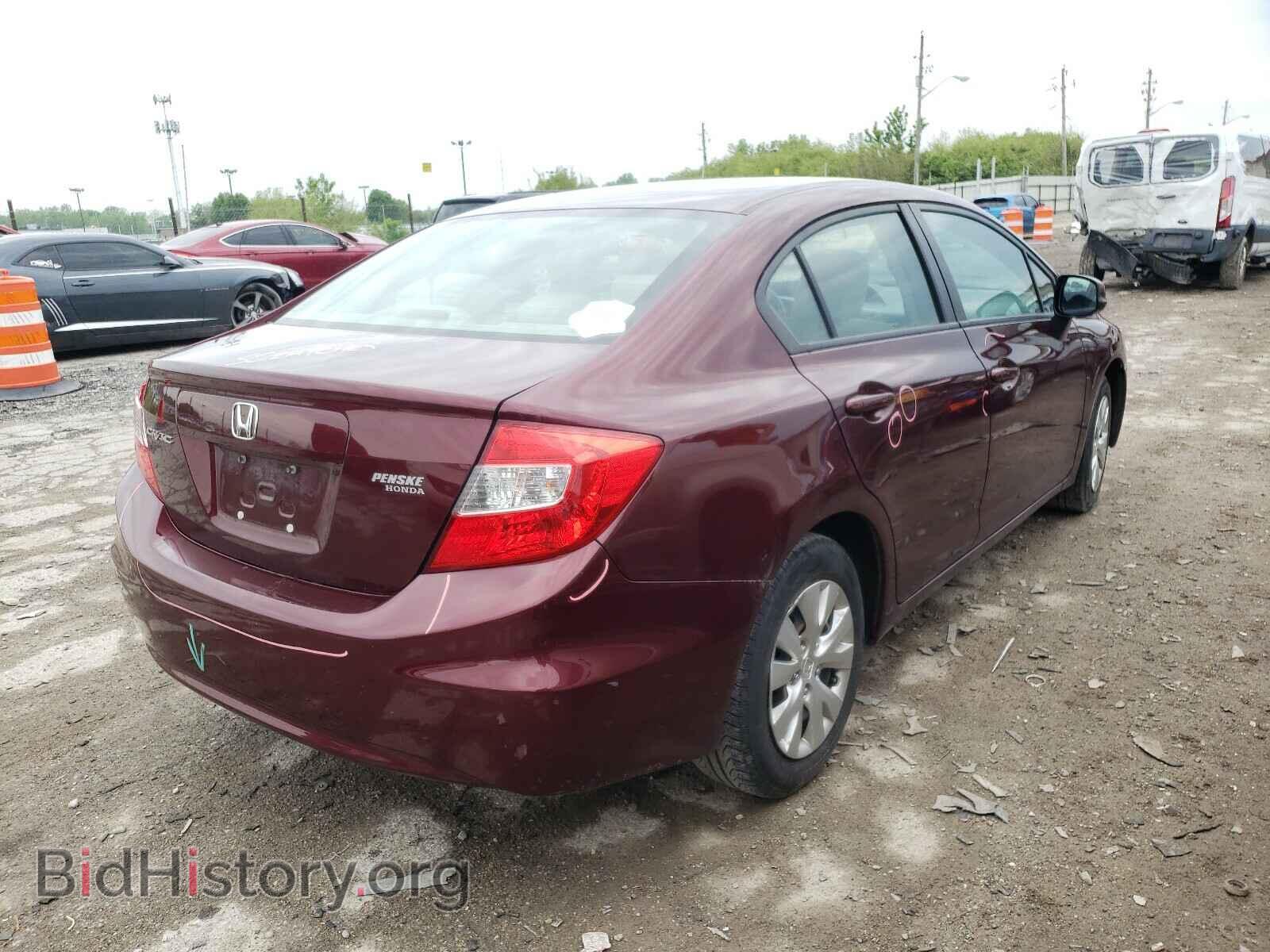 2012 HONDA CIVIC - VIN: 19XFB2F59CE043816 - Фото 4