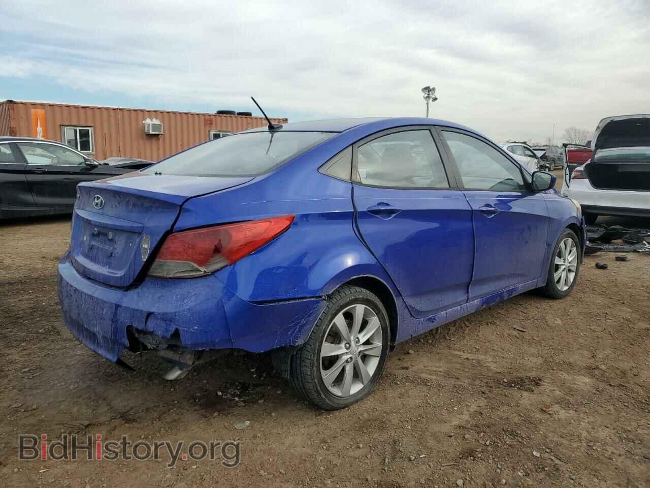 2014 HYUNDAI ACCENT - VIN: KMHCU4AE8EU742290 - Фото 3