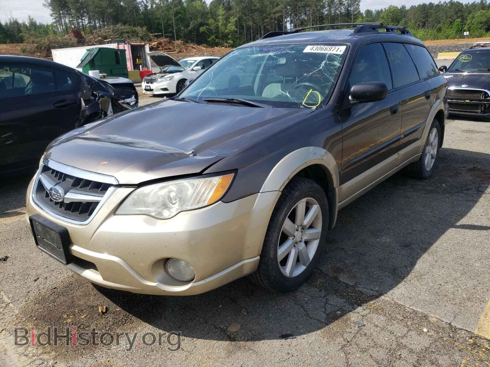 2008 SUBARU OUTBACK - VIN: 4S4BP61C587335351 - Фото 2